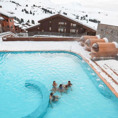 דירות לה פלאנייה Duplex 6P A Belle-Plagne מראה חיצוני תמונה